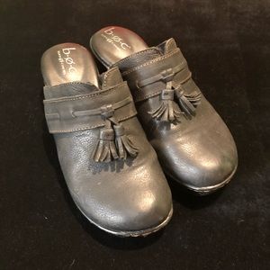 Black leather clogs - b.o.c. by Born